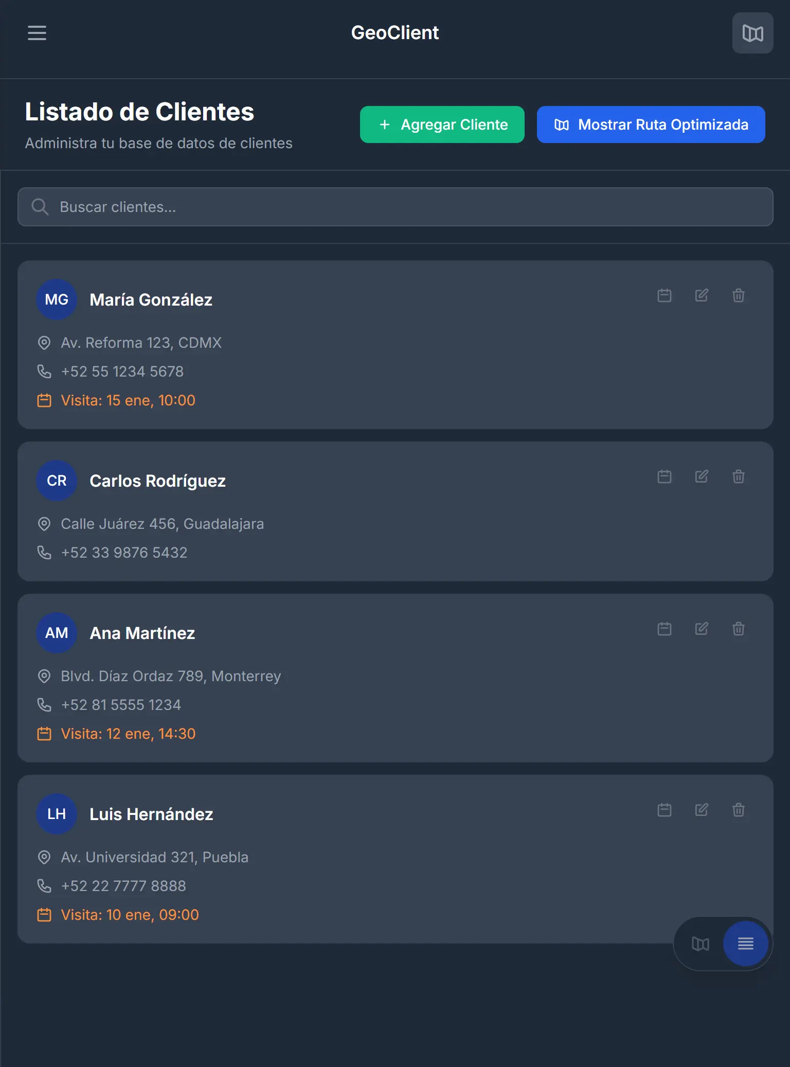 Client List