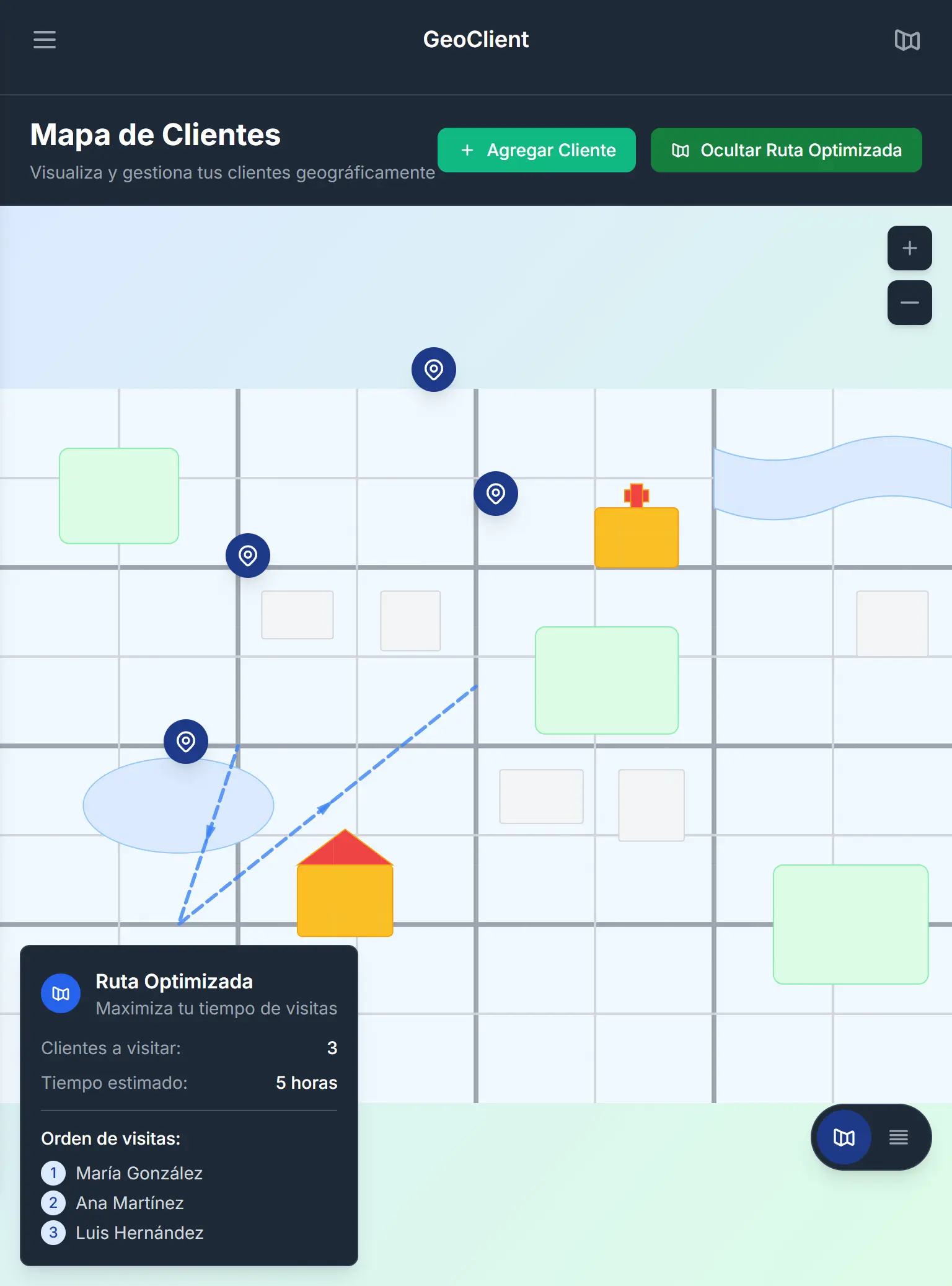 Optimized Routes
